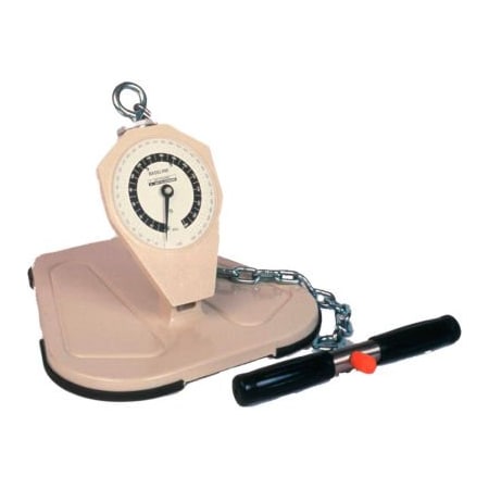 Fabrication Enterprises Baseline Back-Leg-Chest Dynamometer with Standard Platform, Adolescent, 330 lb. Capacity 12-0401